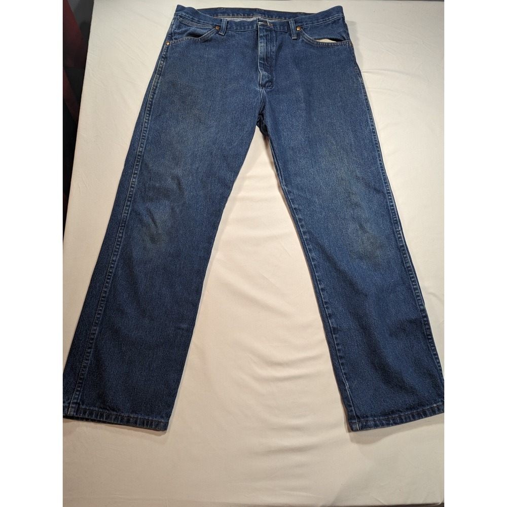 Wrangler 13MWZPW 38x30‎ (34x29) Mens Cowboy Cut Western Cotton Denim Jeans